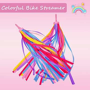 Kids Bike Bell & Streamers Set for Fun Riding