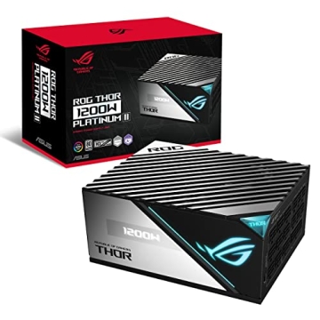 ROG Thor 1200W Platinum II: Ultimate Power for High-Performance Rigs