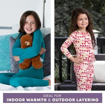 Rocky Thermal Underwear for Girls - Base Layer Comfort