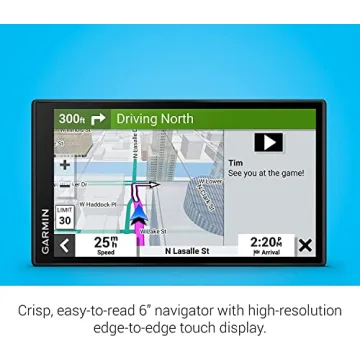 Garmin DriveSmart 66 6” Car GPS with Live Traffic Updates