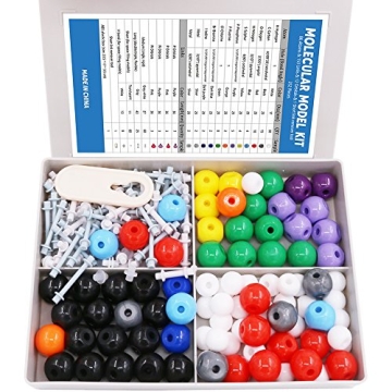 Swpeet 240 Pcs Organic Chemistry Molecular Model Kit for Students and Teachers