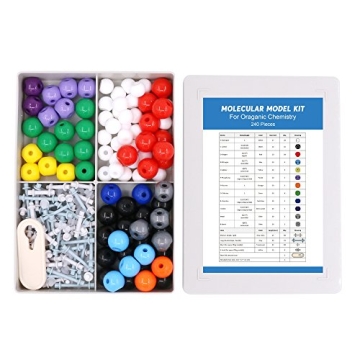 Swpeet 240 Pcs Molecular Model Kit for Chemistry Enthusiasts