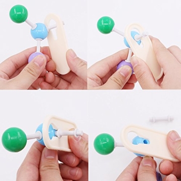 Swpeet 240 Pcs Molecular Model Kit for Chemistry Enthusiasts