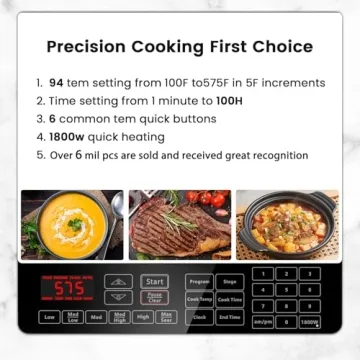 Nuwave PIC Double Induction Cooktop for Fast Cooking
