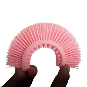 DNC Silicone Body Scrubber Exfoliating Bath Brush 2 Pack