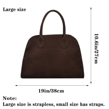 Stylish Deermisu Suede Tote Bag for Everyday Elegance
