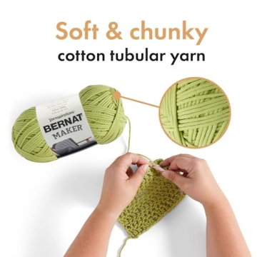 Bernat Maker Black Yarn - Perfect for Creative Projects