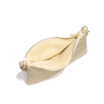 YUWITA Rhinestone Evening Bag Beautiful Glitter Purse