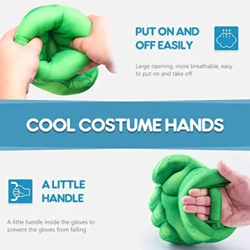 Neexan Super Hero Gloves for Kids Ideal for Parties