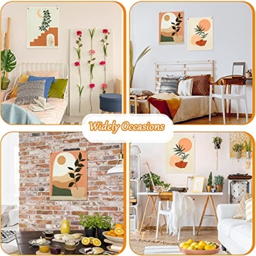 Irenare Boho Tapestry Set Sun Botanical Wall Art Decor