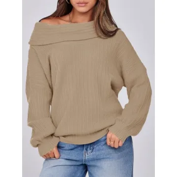 Saodimallsu Women’s Oversized Sweater for Stylish Comfort