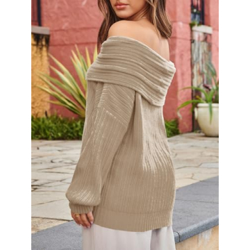 Saodimallsu Women’s Oversized Sweater for Stylish Comfort