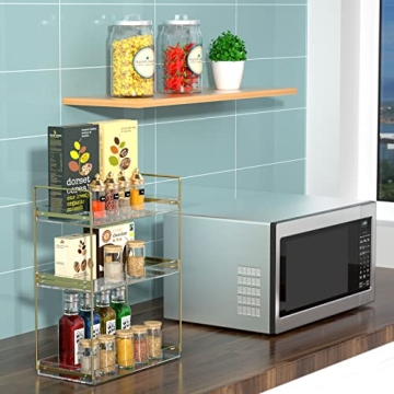 Sleek 3-Tier Bathroom Countertop Organizer for All Spaces