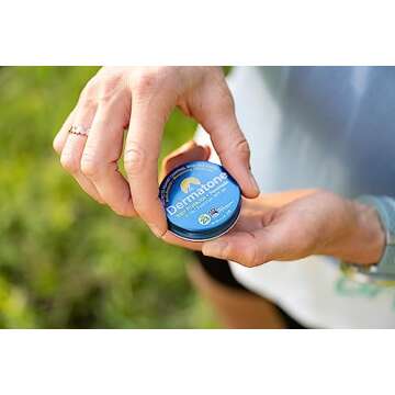 Dermatone Skin Protector Balm | Sun, Wind, Cold, Chapping & Frostbite Protection | Face and Lip Balm SPF23 | Moisturize & Repair Dry Skin | Ski Balm | Barrier Cream | 0.5oz