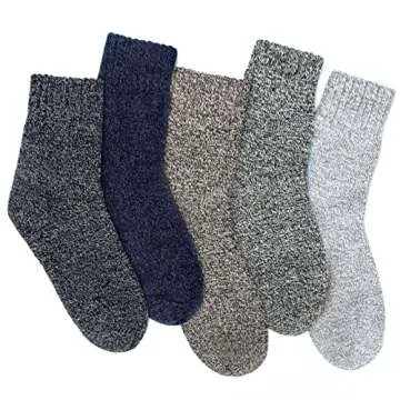 Cozy Loritta Women's Wool Socks for Warm Winter Days