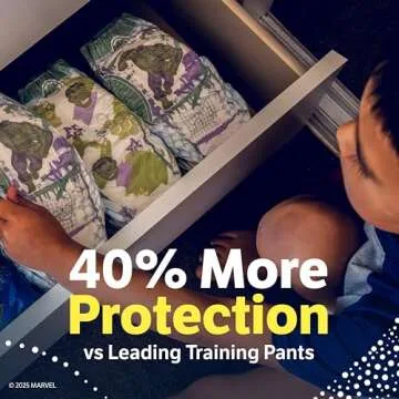 Goodnites Boys' Nighttime Bedwetting Underwear, 44 Ct