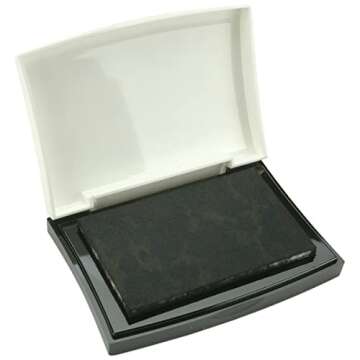 Tsukineko VersaFine inkpad, Full-Size, Onyx Black