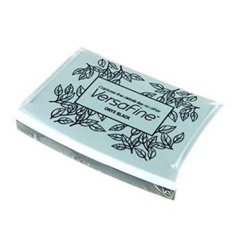 Tsukineko VersaFine inkpad, Full-Size, Onyx Black