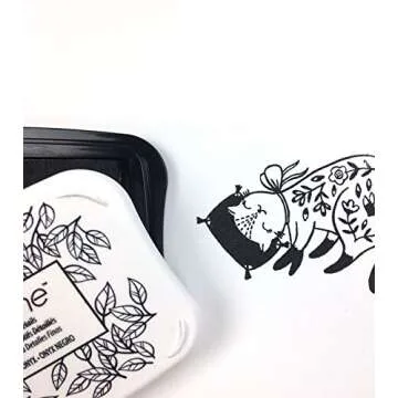 Tsukineko VersaFine inkpad, Full-Size, Onyx Black