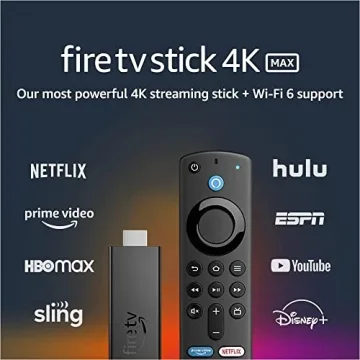 Amazon Fire TV Stick 4K Max Wi-Fi 6 Alexa Remote