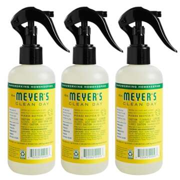 MRS. MEYER'S CLEAN DAY Room and Air Freshener Spray, Non-Aerosol Spray Bottle Infused with Essential...