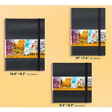 Ohuhu Mix Media Pad for Acrylic and Mixed Media Art