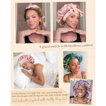 YANIBEST Satin Bonnet for Stylish and Healthy Hair
