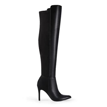 DREAM PAIRS Stylish Women's Over The Knee High Boots