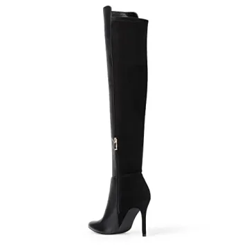 DREAM PAIRS Stylish Women's Over The Knee High Boots