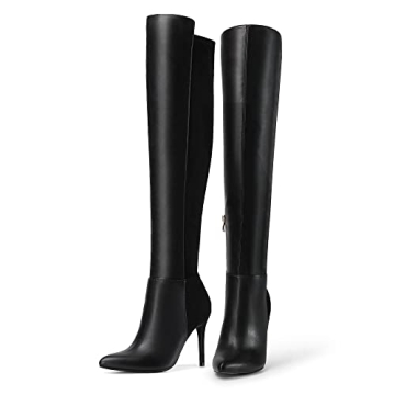 DREAM PAIRS Stylish Women's Over The Knee High Boots