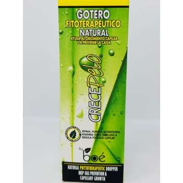 Boe Boe Crece Pelo Hair Growth Natural - 4.25 Ounces