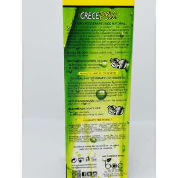 Boe Boe Crece Pelo Hair Growth Natural - 4.25 Ounces