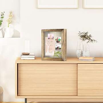 Elegant Love-KANKEI Shadow Box Frame for Treasured Memories