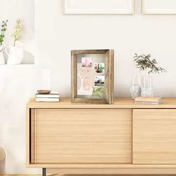 Elegant Love-KANKEI Shadow Box Frame for Treasured Memories