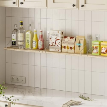 Fixwal Floating Shelves – No Drilling Required, 3pcs