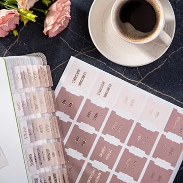 Beautifully Designed Laminated Bible Tabs for Easy Study