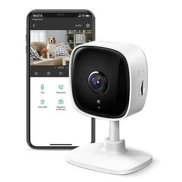 TP-Link Tapo 1080P Indoor Security Camera - Perfect for Pets and Babies