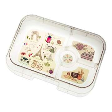 Yumbox Panino Leakproof Bento Lunch Box Container for Kids and Adults (Bijoux Purple)