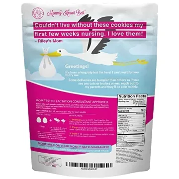 Chocolate Chip Lactation Cookies Mix for Breastfeeding Moms