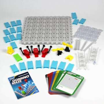 ThinkFun Domino Maze Logic Game for Kids Ages 8+