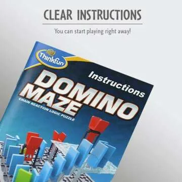 ThinkFun Domino Maze Logic Game for Kids Ages 8+