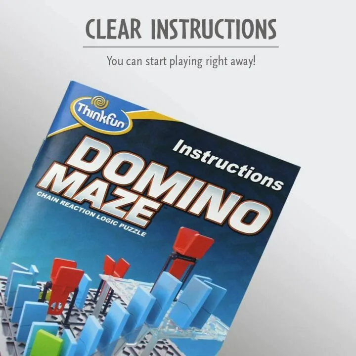 ThinkFun Domino Maze Logic Game for Kids Ages 8+