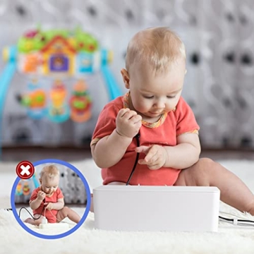 Chouky Cable Organizer Box Set - Neat & Stylish Storage Solution