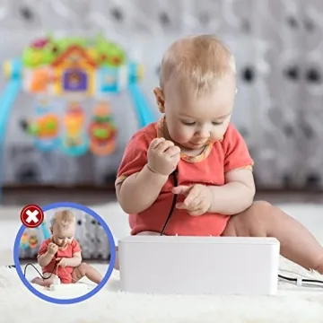 Chouky Cable Organizer Box Set - Neat & Stylish Storage Solution