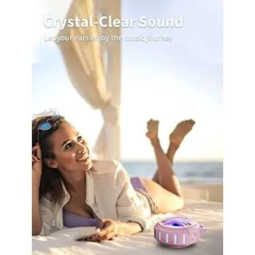 EBODA Waterproof Bluetooth Shower Speaker for All Occasions