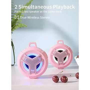 EBODA Waterproof Bluetooth Shower Speaker for All Occasions