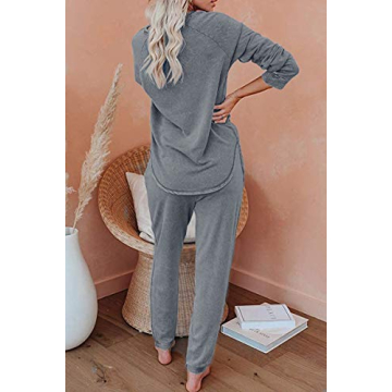 AUTOMET Women's 2 Piece Pajama Sets for Cozy Chic Style