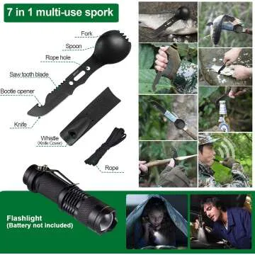 35 in 1 Survival Kit for Camping and Adventures