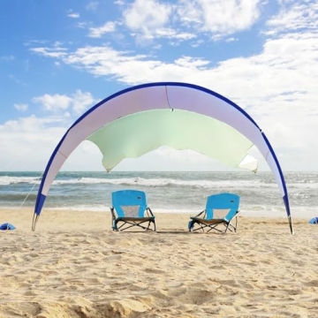 TOBTOS Beach Tent with UPF50+ Sun Protection