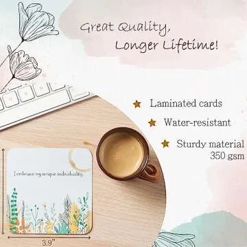 Empowering Positive Affirmation Cards for Women